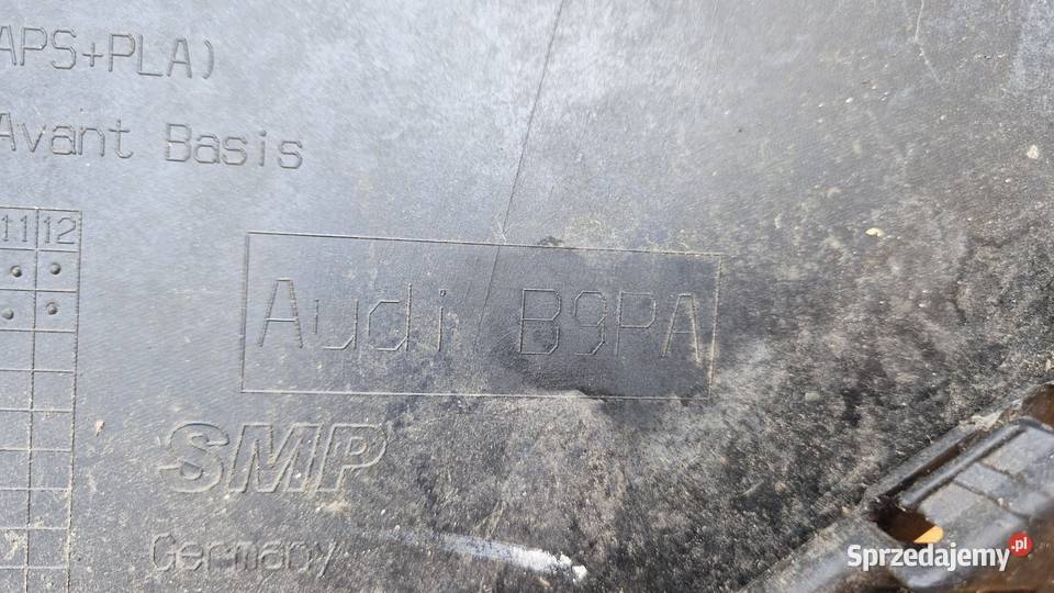 AUDI A4 B9 SLINE KOMBI ZDERZAK TYLNY TYŁ Słowikowo