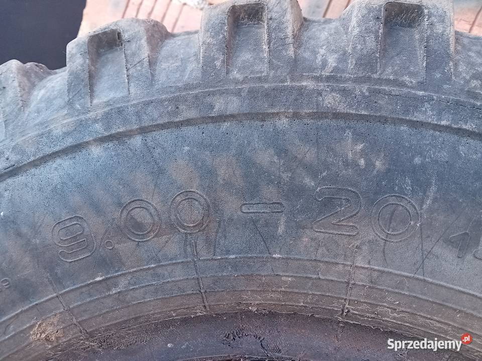 Sprzedam opony 900 r20 mazowieckie Sierpc sprzedam