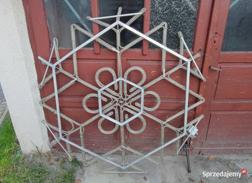 Płatek śniegu dekoracja ogród dom przedstawienie Kraków