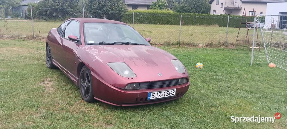 Youngtimer Fiat Coupe 20 20v bordowy Jastrzębie-Zdrój