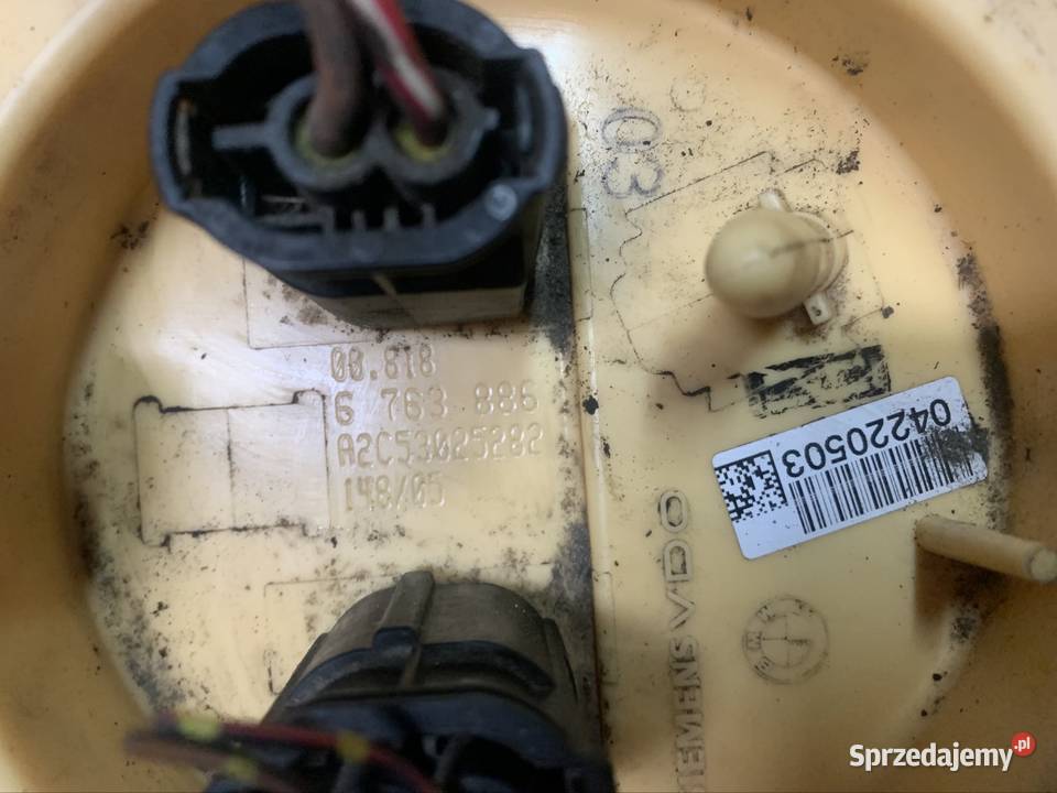 6763886 pompa paliwa kosz pływak bmw 3 e90 e91 Pompy paliwa zachodniopomorskie Szczecin