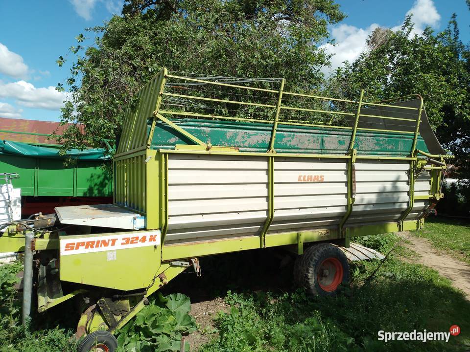 Sprzedam przyczepę do zielonki claas Przyczepy rolnicze Sterdyń sprzedam