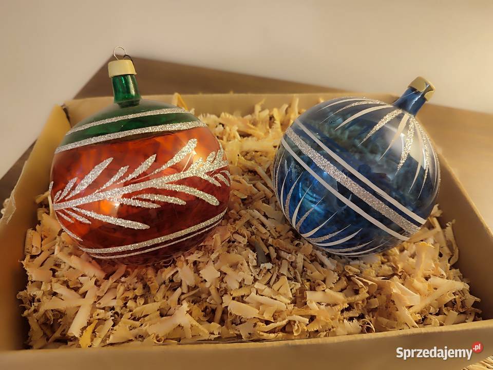 Szklane bombki choinkowe ozdoby świąteczne Częstochowa
