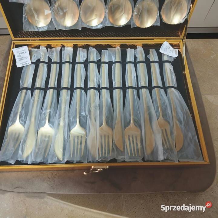 Zestaw sztućcy 24 stal nierdzewna