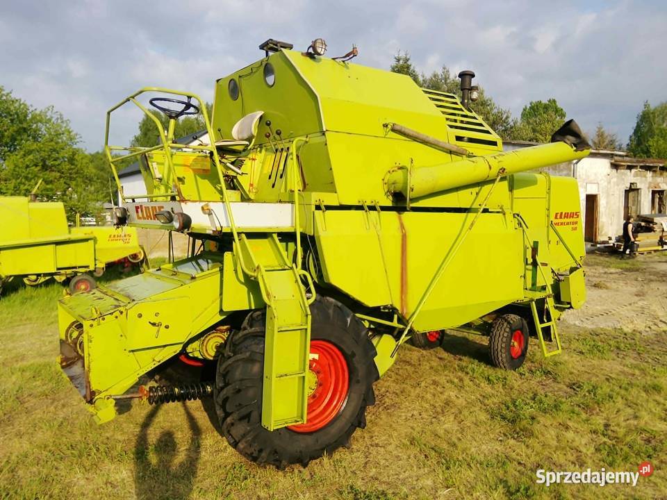 Kombajn zbożowy Claas Mercator 50 z sieczkarnia Skaryszew