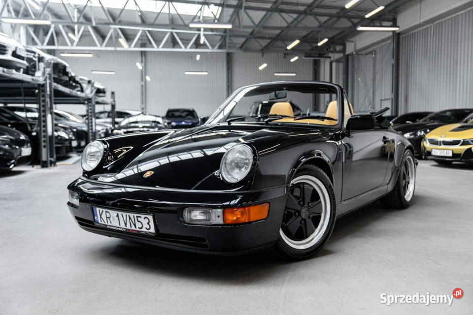 Porsche 911 Carrera 2 Cabrio odbudowie Nowe czarny Węgrzce