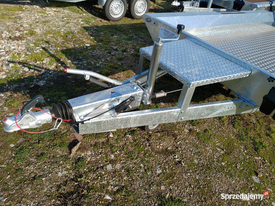 Przyczepa pod minikoparkę Laweta Temared 3500DMC Piła sprzedam