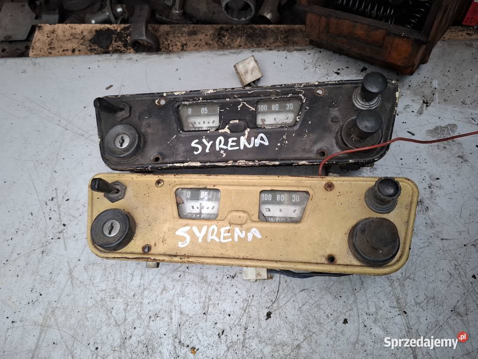SYRENA 105 BOSTO R20 licznik zegary wskazniki Kielce