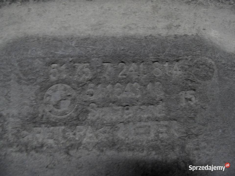 BMW F30 12r osłona pod silnik z trójkątami osobowe Osłony silnika