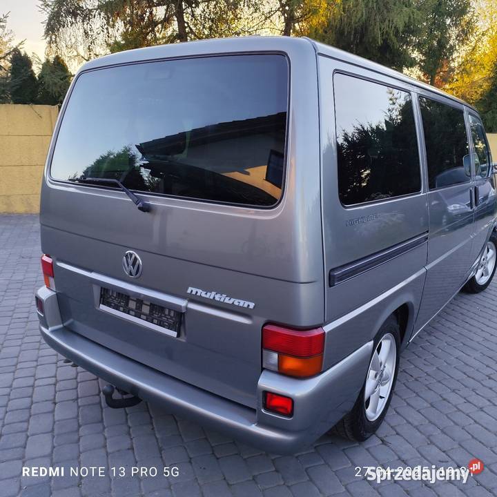 VW Multivan 25 TDI 2003 bogata wersja Highline Starogard Gdański