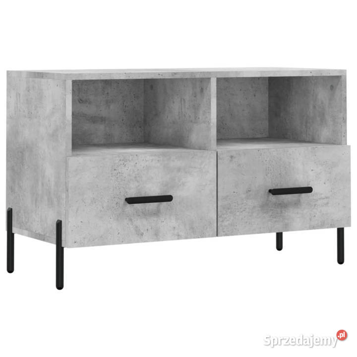 Szafka pod TV szarość betonu 80x36x50 WM828984 Warszawa