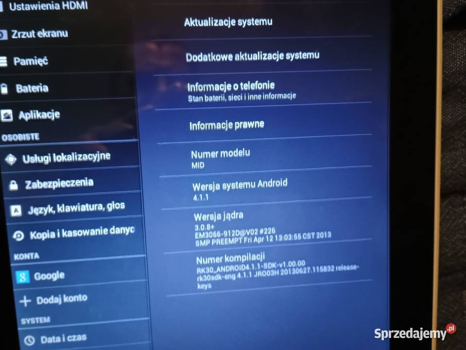 Tablet FunTab 101 Sprawny Sztum