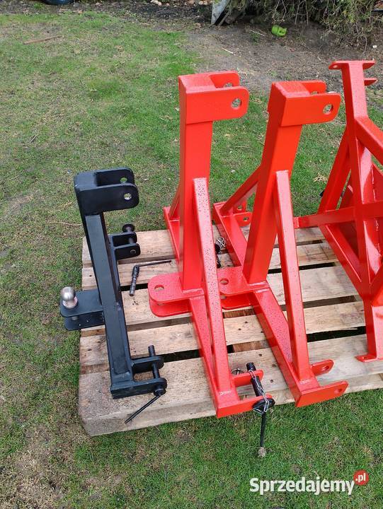 SOLIDNY Zaczep dolny do ciągnika na tył tuz kula nieuszkodzony Kłobuck