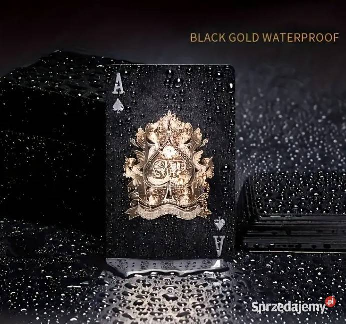 Super talia czarnych kart na prezent Karciane Warszawa