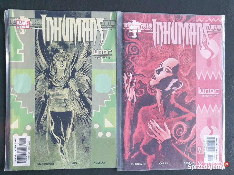 Inhumas 11 oryginalnych komiksów Marvel USA Gdynia sprzedam