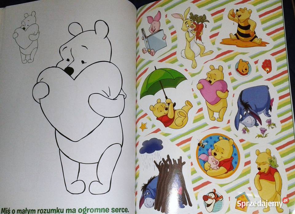 Kubuś i Przyjaciele Naklejam i Koloruję A A Chełm