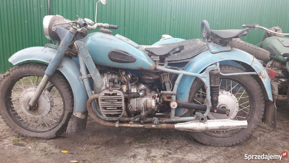 K750 ural dniepr emka M72 motocykl z wózkiem Rok produkcji 1970