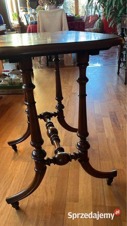 Antyk Eklektyczny Stolik Orginalny Antyki, Sztuka, Kolekcje Gdańsk