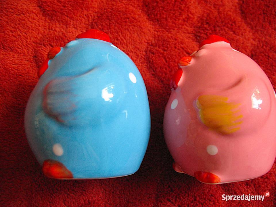 Sól i pieprz Porcelana Kurki 55 x 5 Solniczka i wielokolorowy Zabawne gadgety Siedlce