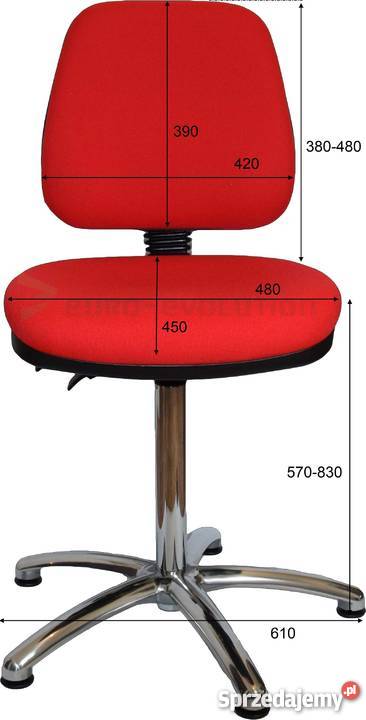 Krzesło kasowe Fotel kasowy Krzesło kasjerskie Warszawa