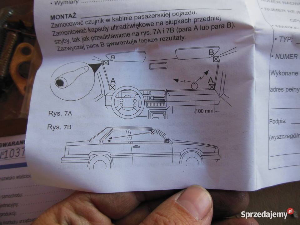 60795191 AUTO ALARM FIAT ALFA ROMEO LANCIA