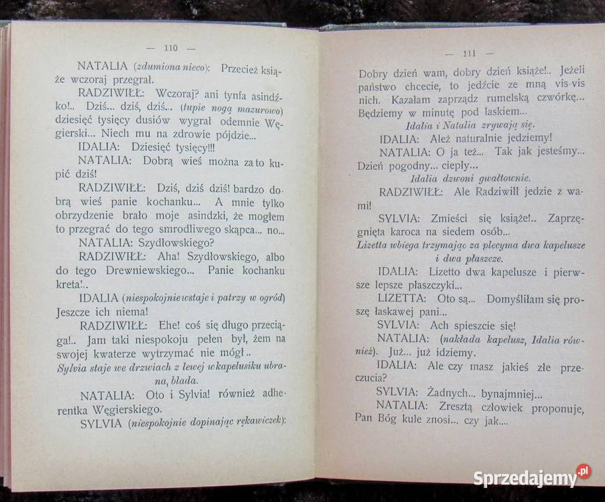 Pierwodruk jednego z dramatów ANOWACZYŃSKIEGO Bychawka Trzecia