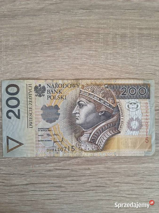 Banknot destrukt dolnośląskie Głogów sprzedam