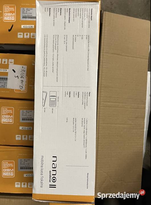 Kasa Fiskalna Novitus Nano II Online GSM 24