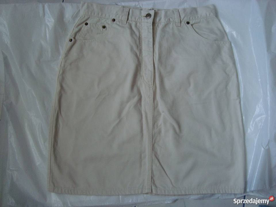 Spódniczka biała PUBLIC Jeans Desing 44 Ostrołęka