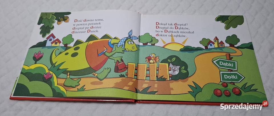 ABC Uczę się D dinozaur Strzałkowska Hachette Czeladź sprzedam