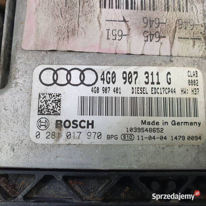 KOMPUTER AUDI A6 C7 4G0907311G kujawsko-pomorskie Lipno