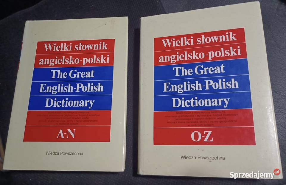 Wielki Słownik angielsko polski twarda Kraków