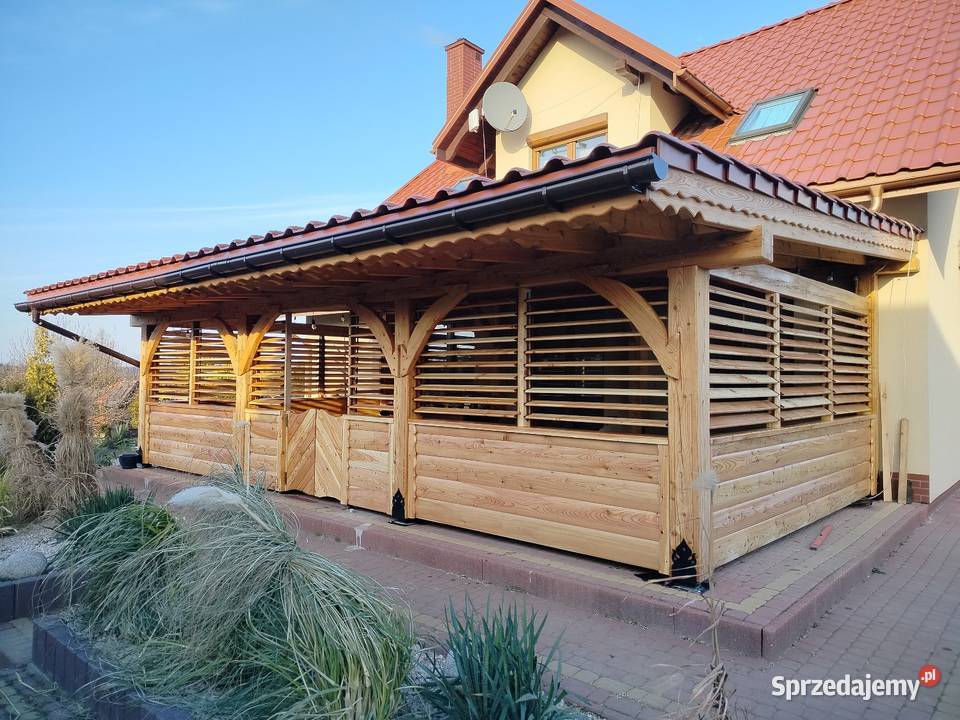 Tarasy wiaty garaże altany drewutnia Bircza