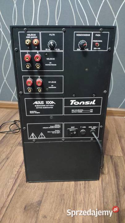 Subwoofer aktywny Tonsil Altus 100A śląskie Jaworzno