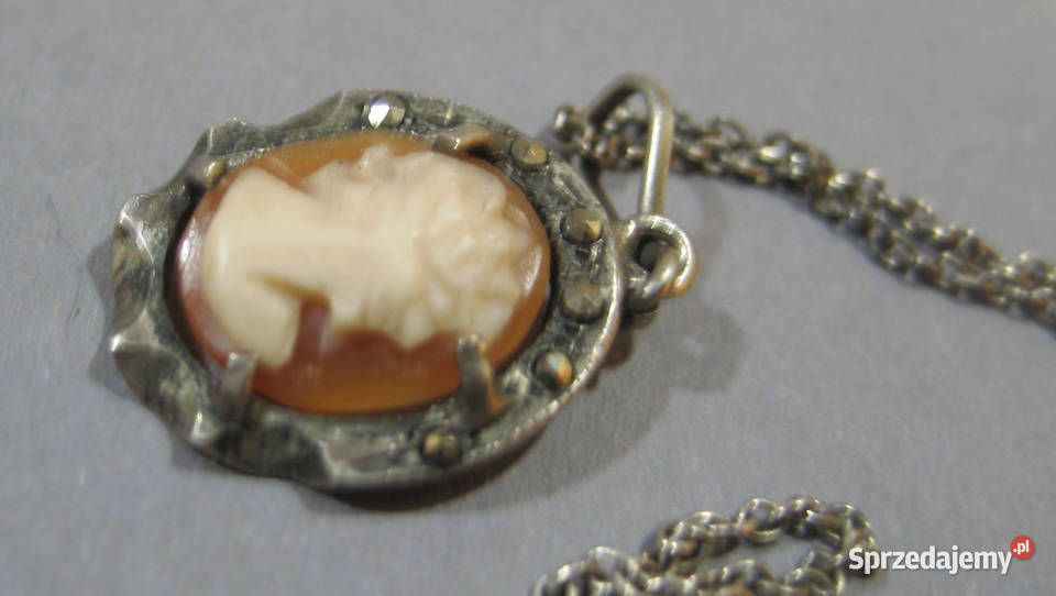 Wisior Srebrny Kamea Wisiorki mazowieckie Warszawa