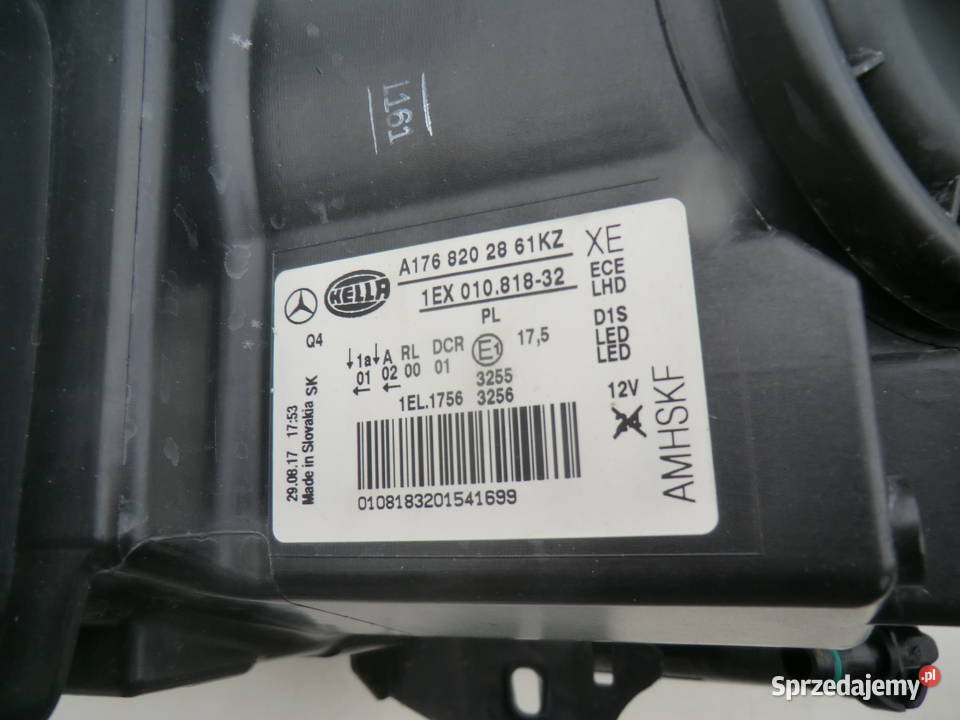 Lampa Mercedes W176 Lewa Prawa Bixenon 1215 Wola Filipowska
