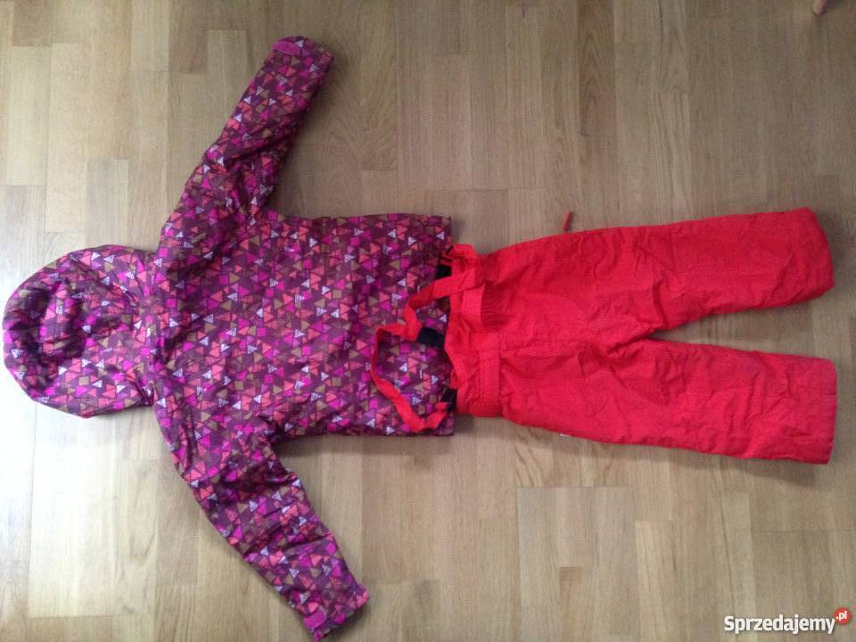 komplet kurtka i spodnie narciarskie 120 Łódź