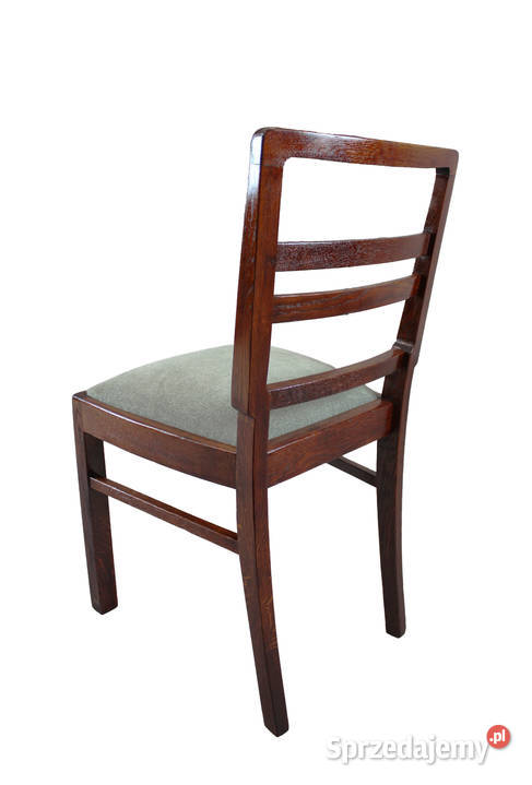 Dębowe krzesło renowacji nowe obicie antyki do Bydgoszcz