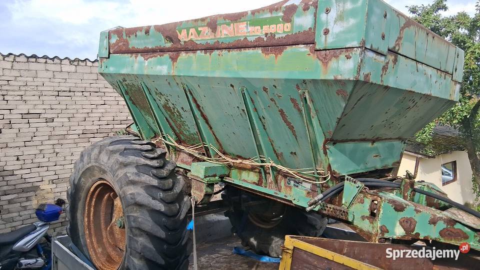 Rozsiewacz nawozów amazone ZG 5000 Kwaśniów Górny
