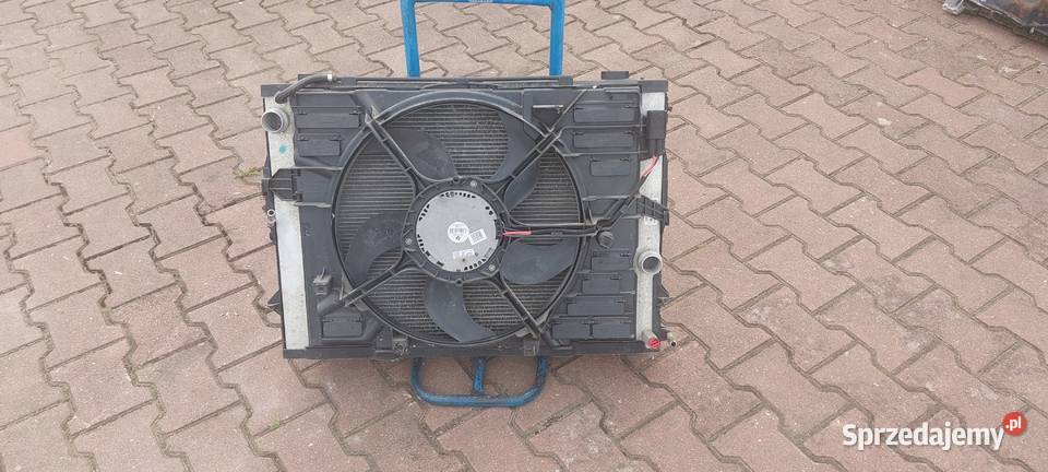 Komplet chlodnic wentylator BMW 5 E60 E61 Szczecin