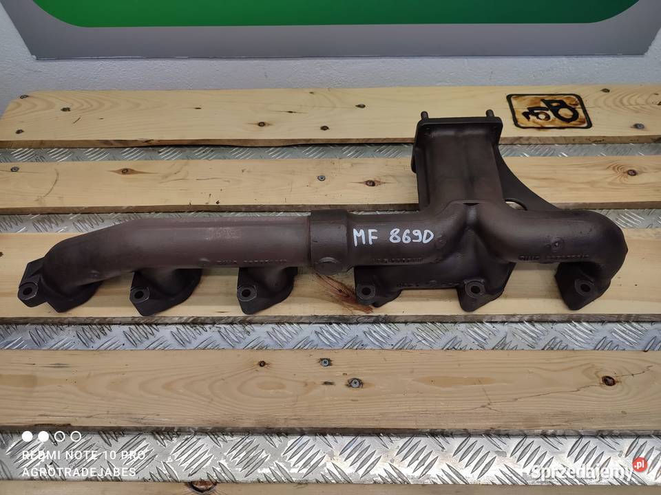 Kolektor wydechowy 837073912 110511 Massey