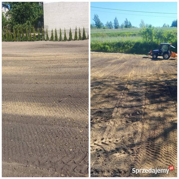 Usługi ogrodnicze glebogryzarka separacyjna