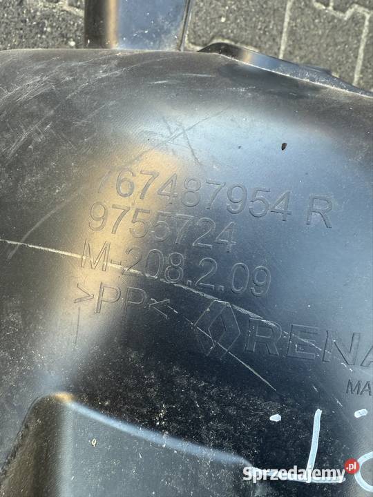 Nadkole Prawy Tył Prawe Tylne Renault Captur II Kłobuck