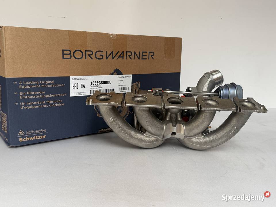 Nowa turbosprężarka BorgWarner 18559700000 Siedlce