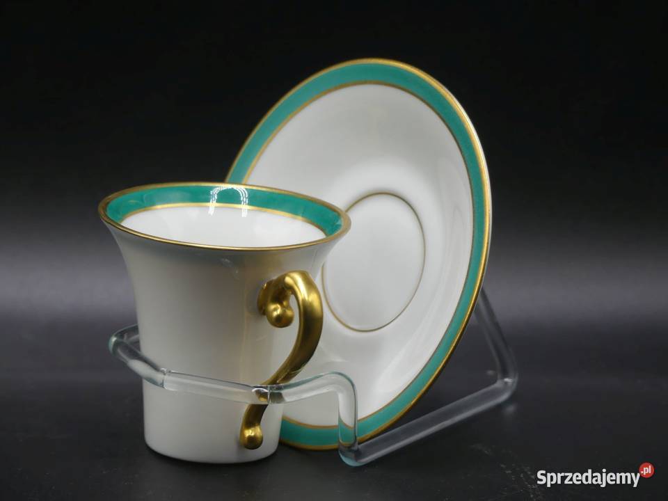 Zjawiskowa elegancka mokka Hutschenreuther stan Poznań