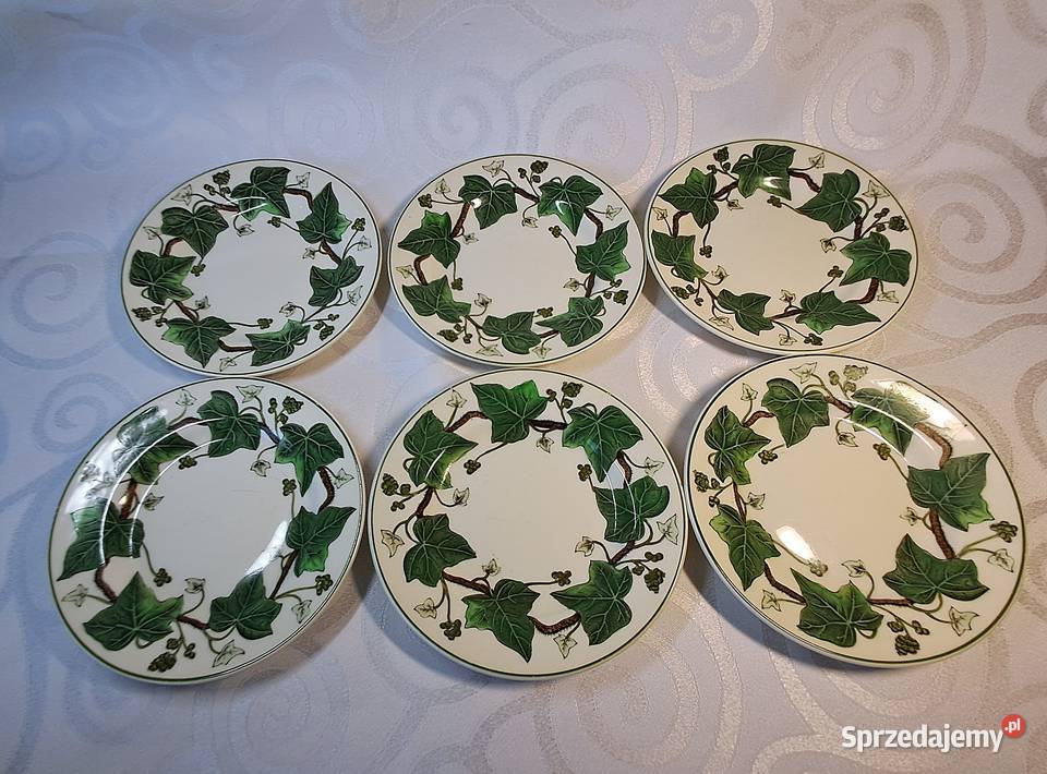 Oryginalny komplet 6 talerzyków Wedgwood lubuskie sprzedam