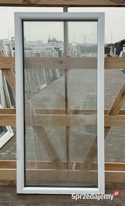 OKNA KacprzaK Witryna 74X148 FIX Używany PCV Okna i parapety mazowieckie Siedlce