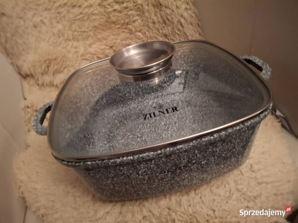 Komplet garnków granitowych Warszawa