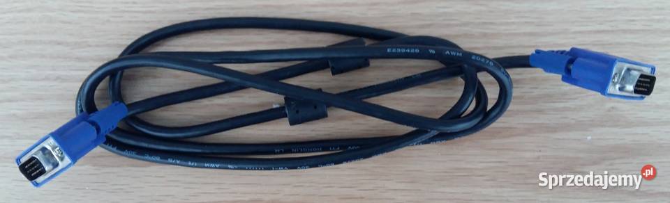 Kabel do Monitora VGA DSUB FULL HD 1390 m Komputery i Akcesoria Gliwice