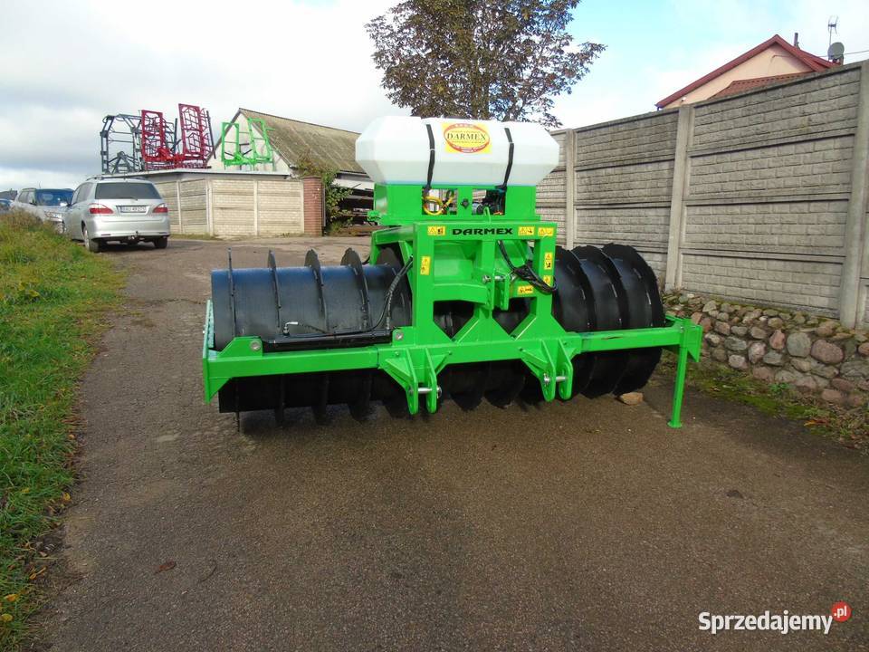 Wał pryzmowy hydrauliczny z aeratorem DARMEX Barszcze
